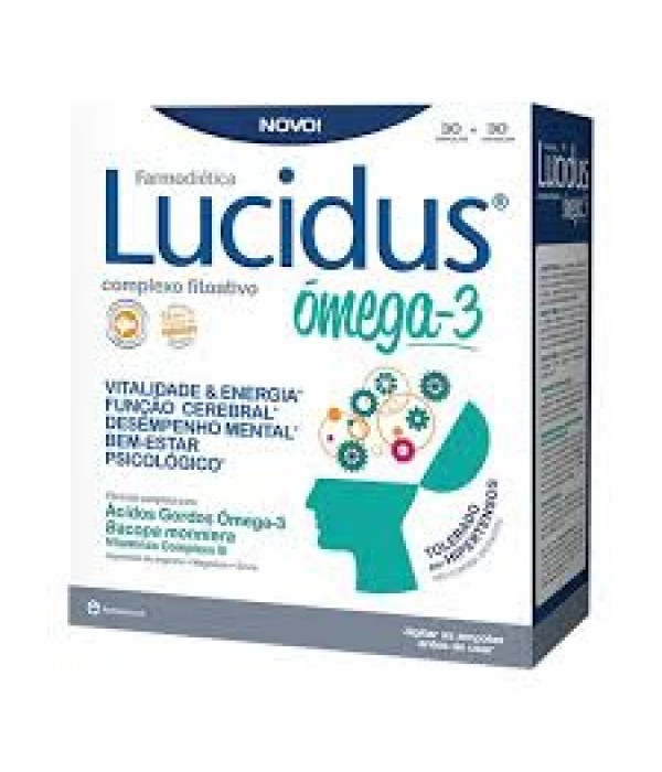 LUCIDUS OMEGA 3 - 30 AMPOLAS + 30 CAPSULAS - Farmodietica